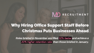 Hiring Office Support Before Christmas