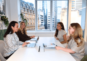 People Discussing Executive Assistant Interview Questions